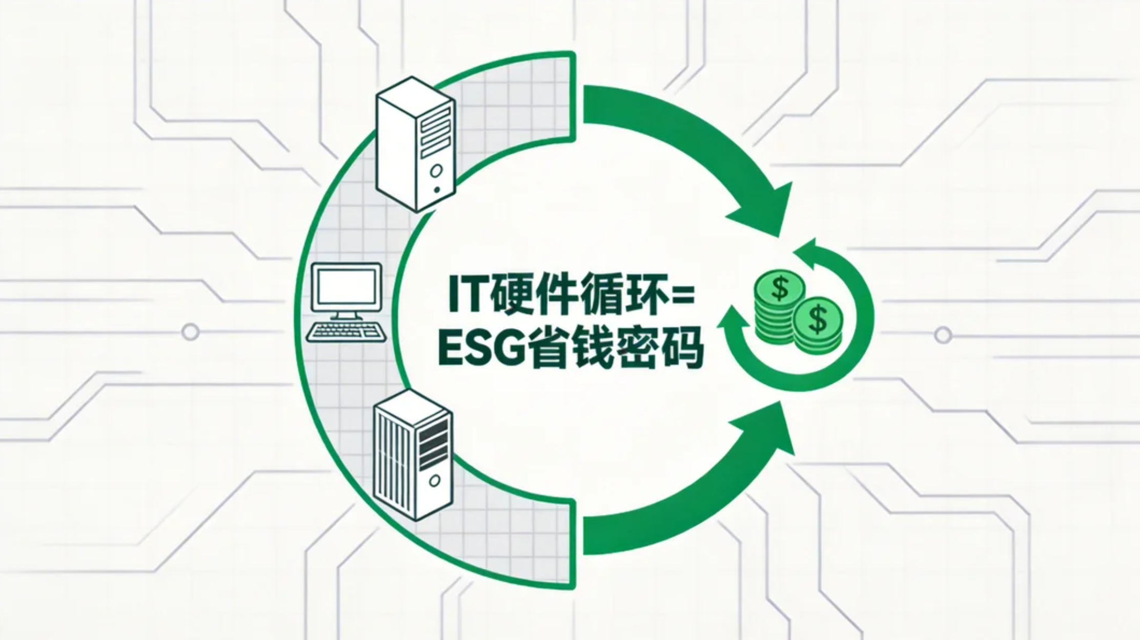 不花钱也能做好ESG？IT硬件循环才是企业的绿色省钱密码