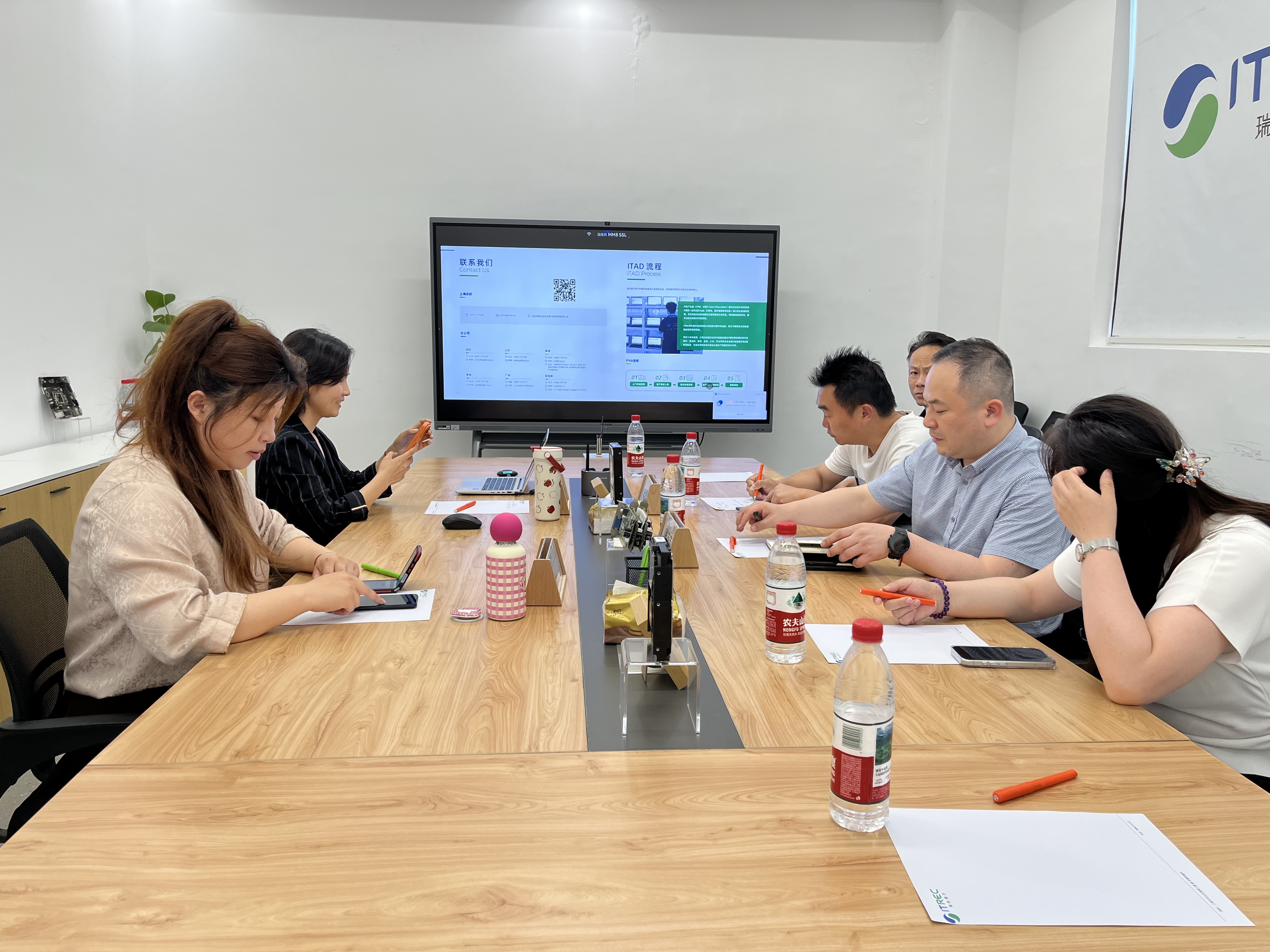 深化政企合作，赋能产业循环 | 婺城区秋滨街道到访ITRec瑞科循环考察调研