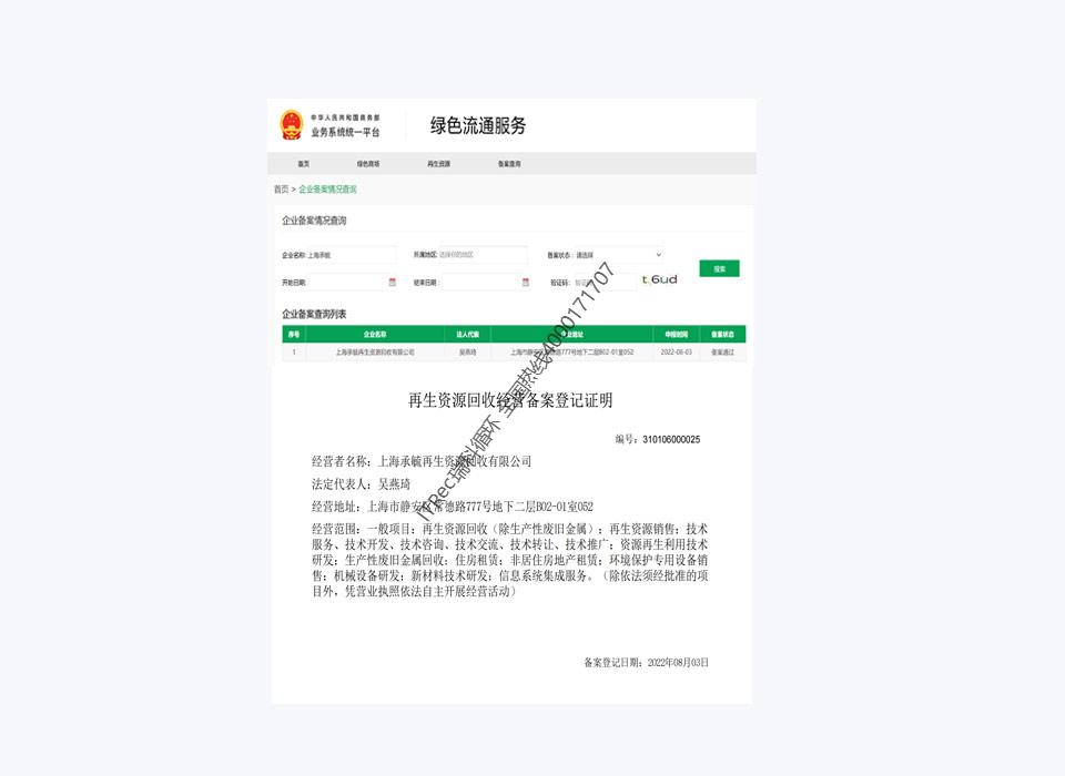 商务部备案